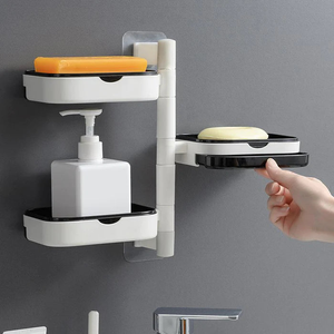 Wall Mounted 3 Layer Soap Holder